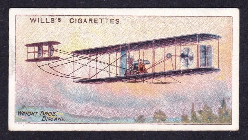 Wills AVIATION 1910 Set Of 50 Wright Bros *Good Condition* - Image 2 of 3