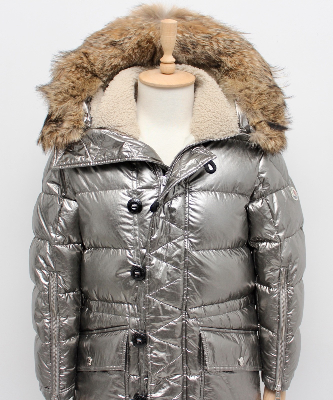 Authentic Men's MONCLER Inuit Quilted Down Puffer Jacket RARE Size Tag 0 fits S image 2