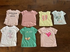 Little Girls Short Sleeve T-Shirts A Lot Of 7 Size 5 To 6X