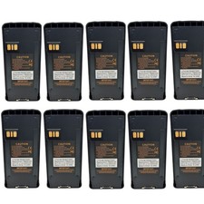 10X Li-ion Battery Compatible With PMNN4080 CP185 EP350 P145 P165 P180 Radios