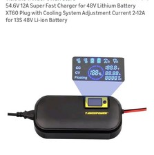 48V CHARGER 54.6 120V BATTERY HIGH POWER