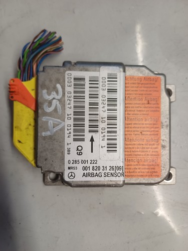 35A* Mercedes Benz MB W168 A Klasse Airbag Sensor Steuergerät A0018203126