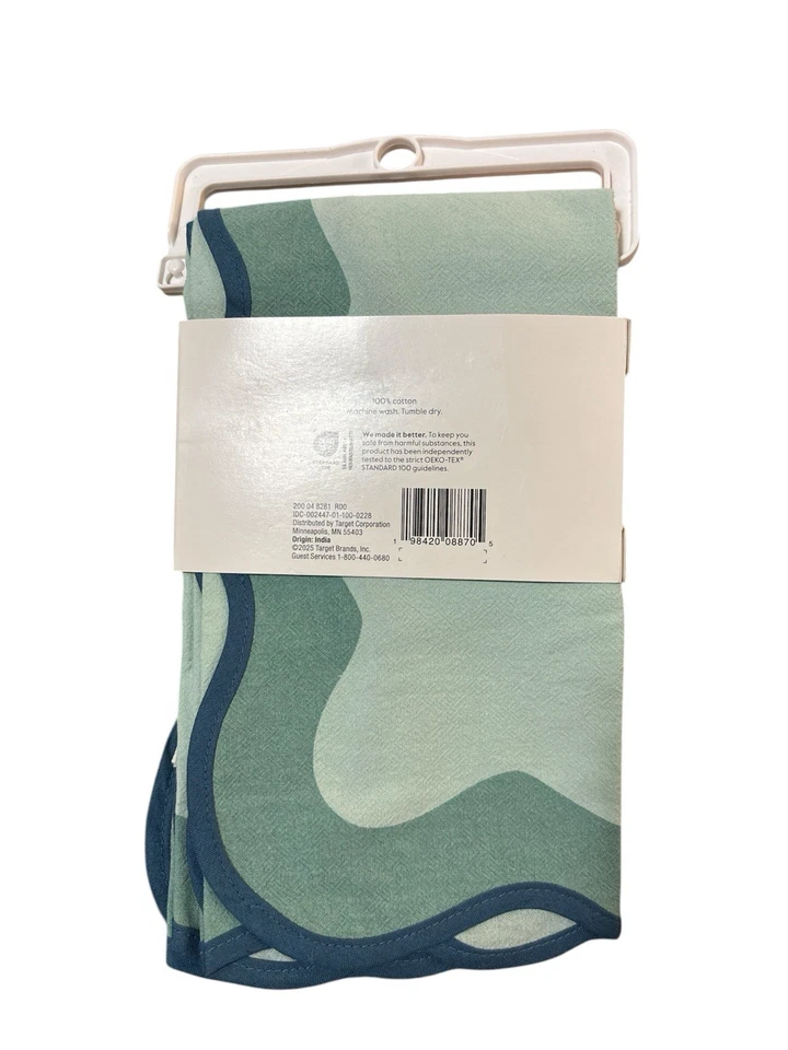 🥥 Threshold Coastal 2-Piece Solid Napkins Green 18” X 18”🆕‼️ - Image 4 of 4