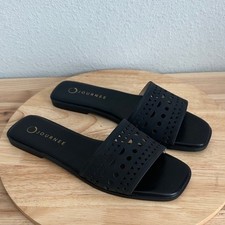 Journee Collection Womens Brodie Flat Sandals 9M New