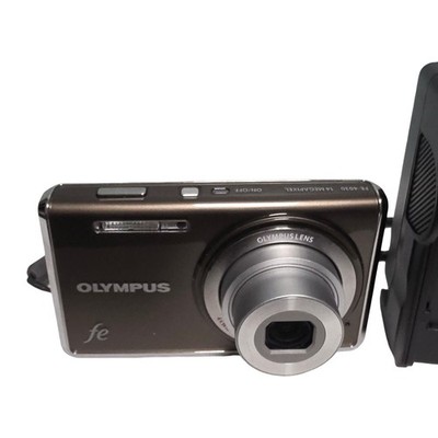 Olympus FE FE-4020 14.0MP Digital Camera - Warm gray for sale