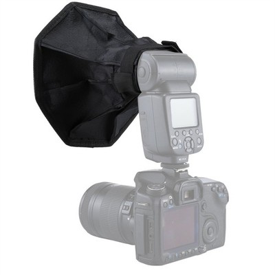20cm Mini Portable Foldable Softbox Diffuser For Speedlight Speedlite Flash