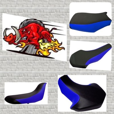 YAMAHA GRIZZLY 500 SEAT COVER BLUE & BLACK