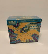 Pokemon Ascended Heroes ETB Elite Trainer Box New Factory Sealed