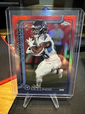 2025-26 Topps Chrome Kalel Mullings Red White Blue Refractor Rookie RC #309