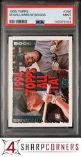 1995 TOPPS #386 WADE BOGGS HOF PSA 9
