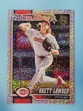 2026 Topps Celebration #60 Rhett Lowder Confetti Cincinnati Reds Future Stars