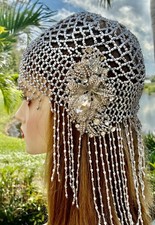 Great Gatsby Art Deco Flapper 1920s Hat Cloche