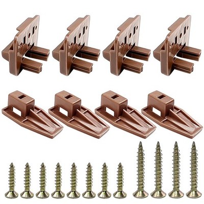 Plastic Drawer Slides and Guides Drawer Slides Fit for Kenlin Rite Trak 1, Dr...