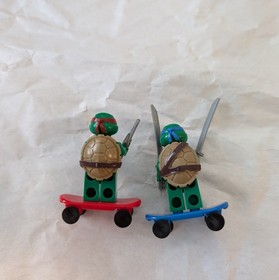 Lego TMNT Minifigure Set Lot Shredder Turtles Krang 79122 79103 W/ Skateboards