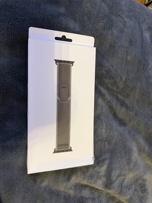 Apple Trail Loop Armband für Watch Ultra/Ultra 2/3 - Titan Schwarz, S/M (49mm)