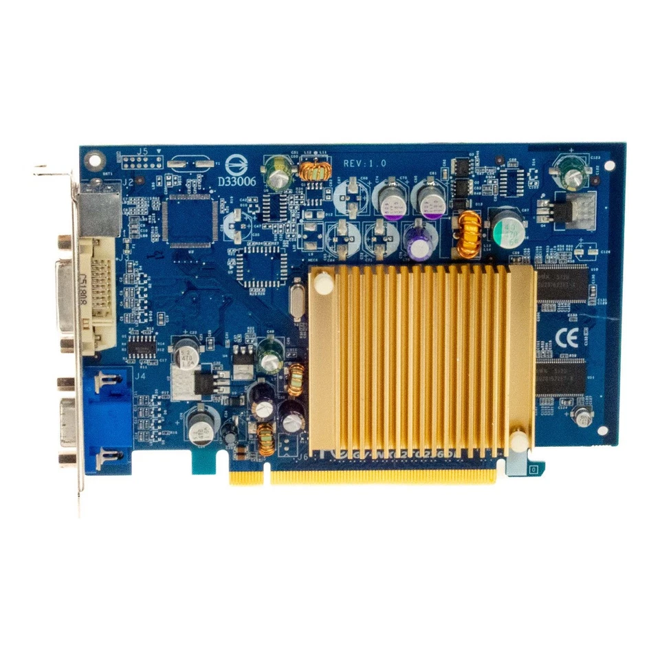 Graphics Card GIGABYTE NVIDIA GEFORCE 6200 TC 256MB DDR GV-NX62TC256DE PCIe - Image 2 of 3