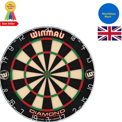 Hochpräzise Diamond Plus Profi Dartscheibe mit dreieckigem Kabelsystem