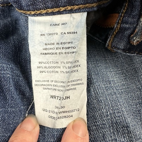 Wrangler Retro Relaxed Boot Jean Men 34x30 Medium Wash Whiskered Bootcut Western - Picture 7 of 14