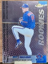 1999 Topps Finest Rookies #140 Roy Halladay RC Toronto Blue Jays