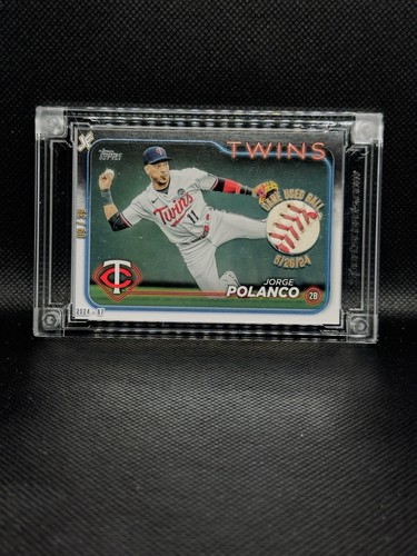 2025 Ball Star Fusion Player Edition Jorge Polanco Game used Ball /39 Twins
