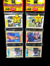 (2) 1987 Topps Baseball Rack Pack Nolan Ryan/Roger Clemens Front W/Free Shipping