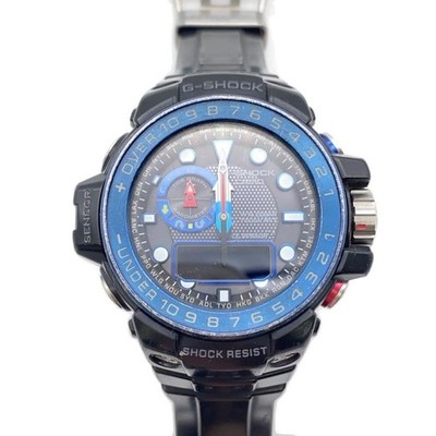CASIO GWN-1000B Case Size 4.5 ×5.7cm Used Watch #31917