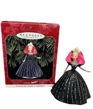 Hallmark Keepsake Ornament Holiday Barbie 1998 - 6 In collector  s series