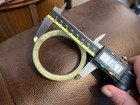 Jade bangle 59mm inside uncertified rounded inside polished nice ping cool touch — photo 3