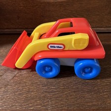 Vintage Little Tikes Bulldozer Front Loader 1990's Made In USA Great Condition