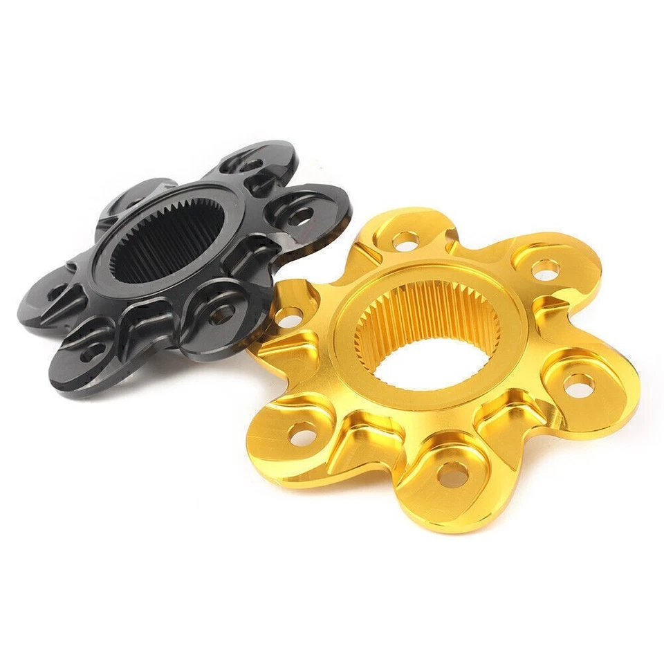Cubierta de brida de accionamiento de piñón trasero de aluminio para motor Ducati 1098 1198 1199 Foto 3 de 4