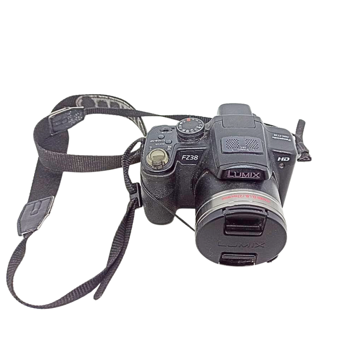 Panasonic LUMIX DMC-FZ38 12.1MP Digital Bridge Camera 18x Optical