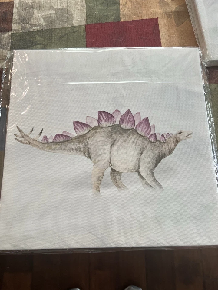 Conjunto de 3 estampas de lona de dinossauro novas - Imagem 2 de 4