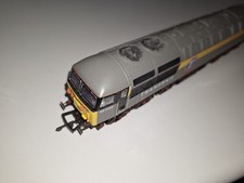 Hornby OO Gauge Loco Class 56 049 In Transrail Dutch Grey Livery (Bright Lights)