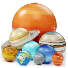 Inflatable Solar System Planets for Kids - Science Toys - Boys Room Decor