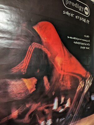 Prodigy Smack My Bitch Up Single Release Vintage 1997 Rare Giant