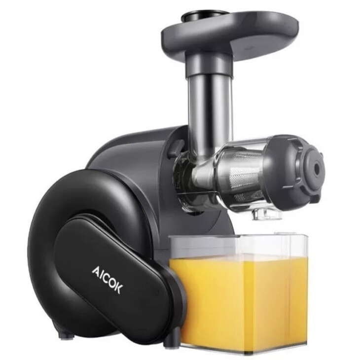 Aicok Slow Masticating Juicer Easy to Clean, with Quiet Moto