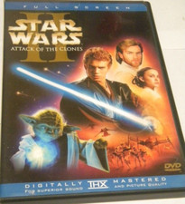Star Wars Episode II: Attack of the Clones (DVD, 2002, 2-Disc Set, Full Screen )