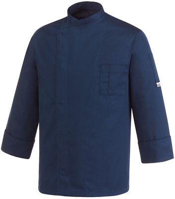 EGOCHEF Kochjacke Blue Saylor marine dunkelblau atmungsaktiv Gr. S-4XL  TOP 