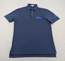 Peter Millar Polo Shirt Mens Small Golf Waste Management TPC Scottsdale Striped
