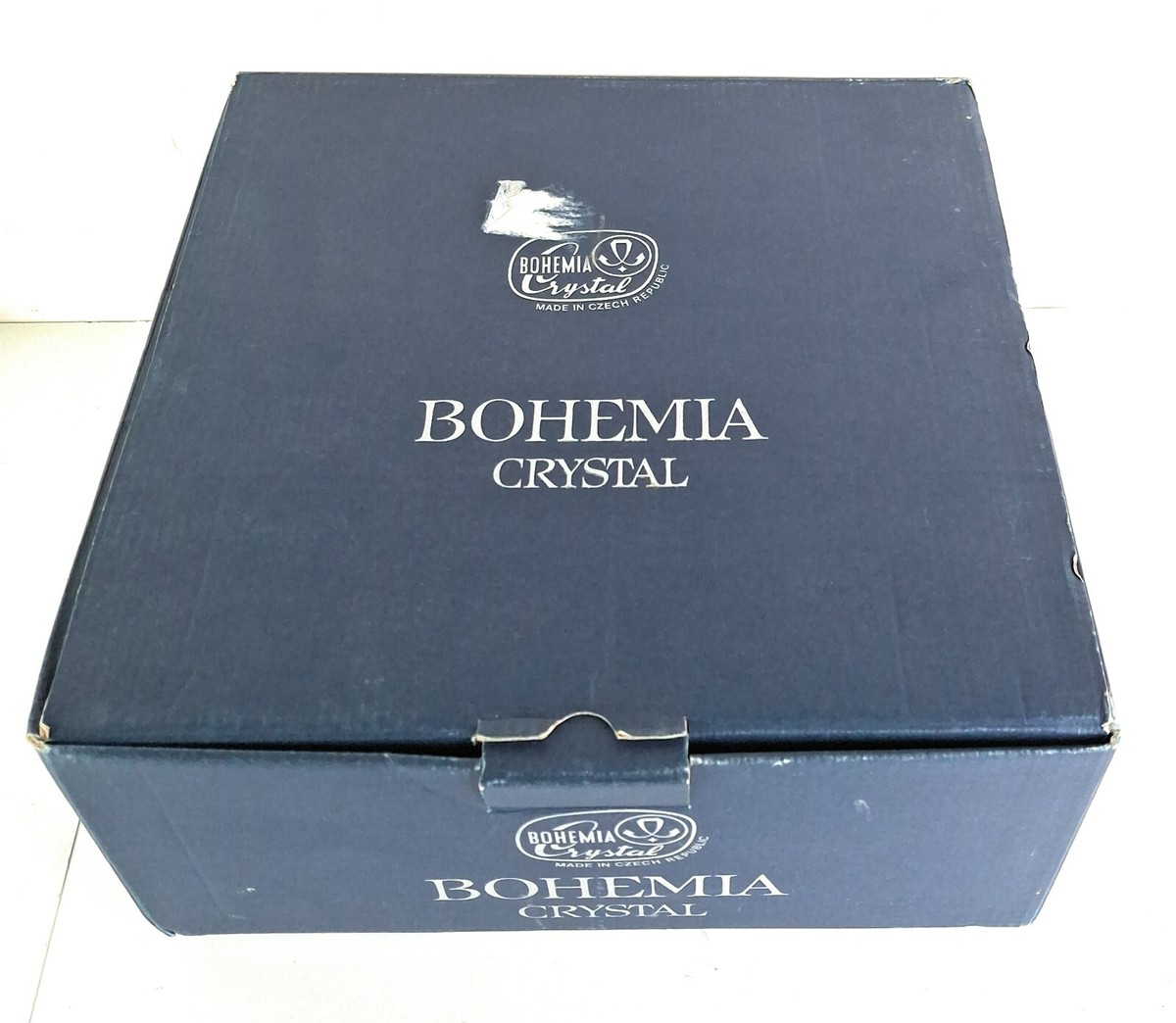 Bohemia Hand Cut Crystal 24% PBO Queen Lace Czechoslovakia