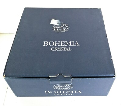 Crystal Lead Hand Cut 24% Bohemian Bohemia - Czechoslovakia CUT