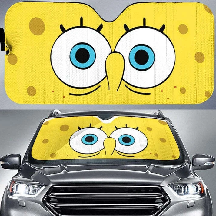 Spongebob Car Auto Sunshade