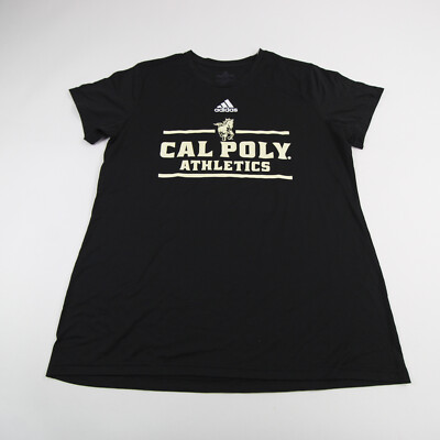 Cal Poly Mustangs adidas Creator Short Sleeve Shirt Women's Black New