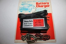 Vintage Micro Heavy Duty Automotive 6V Battery Charger NOS NEW!