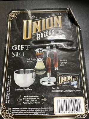 Union Razors Gift Set (SG3 - GFT ST TGR)