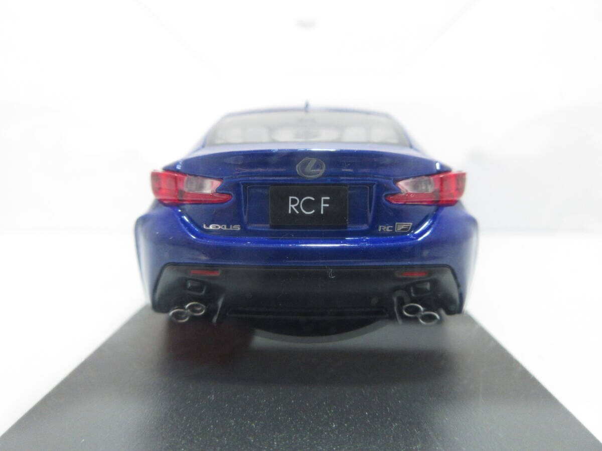 kyosho Lexus RC F ミニカー 1/43 1:43 Kyosho LEXUS RC F RCF Minicar Blue Diecast Model No Box