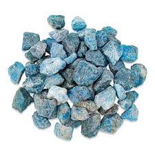Raw Blue Apatite Crystal - Bulk Wholesale Rough Stones - Amazonite Gemstone