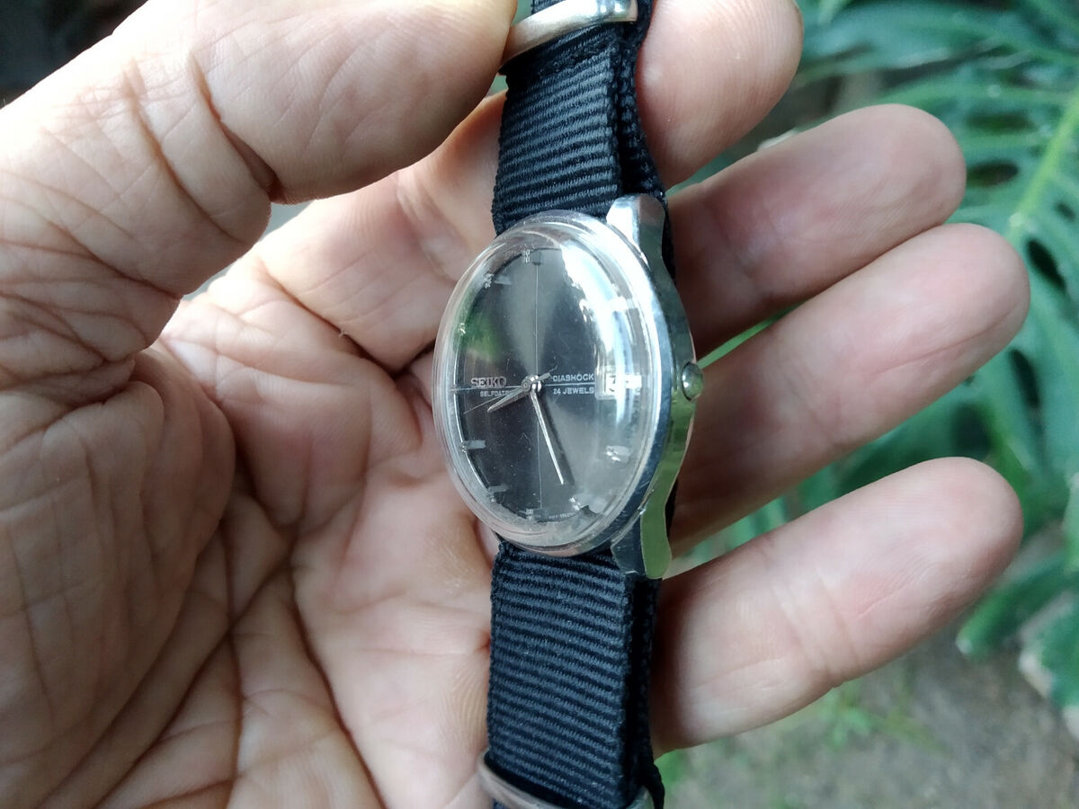 SEIKO SELFDATER DIASHOCK SEALION M55 6205-8960 DATE SS SEIKO SELFDATER DIASHOCK SEALION M55 6205-8960 DATE SS