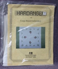 HARDANGER with CROSS STITCH EMBROIDERY kit NEW SWEDISH DESIGNS