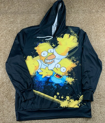 The Simpsons Sweater Adult Large Hoodie 